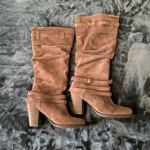 Steve Madden boots- leather size 10